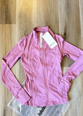 lululemon athletica Pink Full-Zip Athletic Jacket